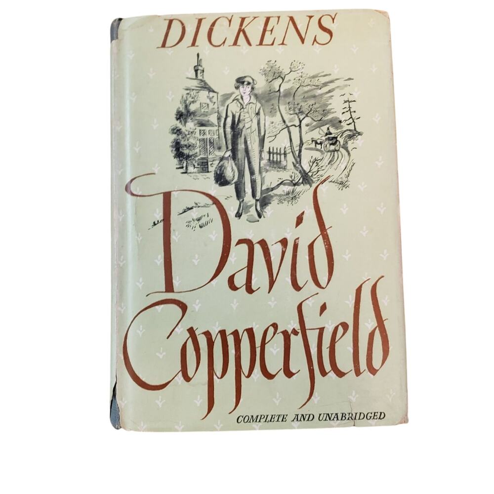 David Copperfield Charles Dickens Complete and Unabridged 1950 Radom House